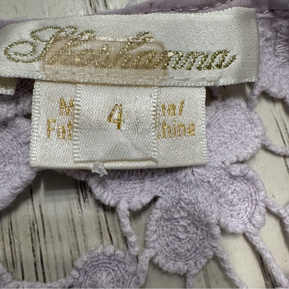 Shoshanna Lilac Floral Mini Dress - Picture 12 of 13